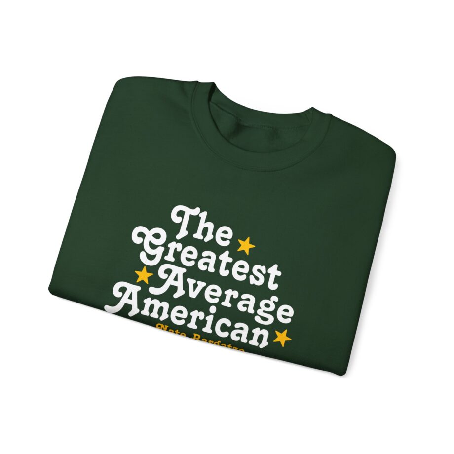 The Greatest Average American Nate Bargatze Unisex Heavy Blend™ Crewneck Sweatshirt