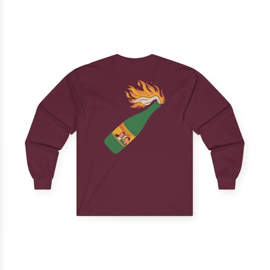Kneecap Flaming Buckfast Unisex Ultra Cotton Long Sleeve Tee