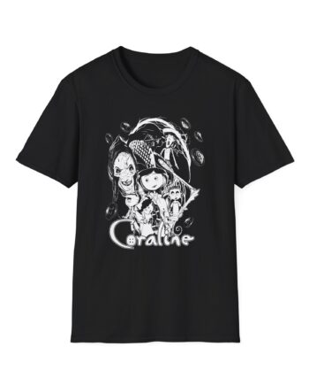 Coraline Group Buttons Unisex Softstyle T-shirt