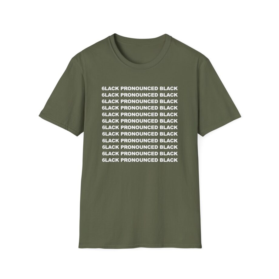6lack Pronounced Unisex Softstyle T-Shirt