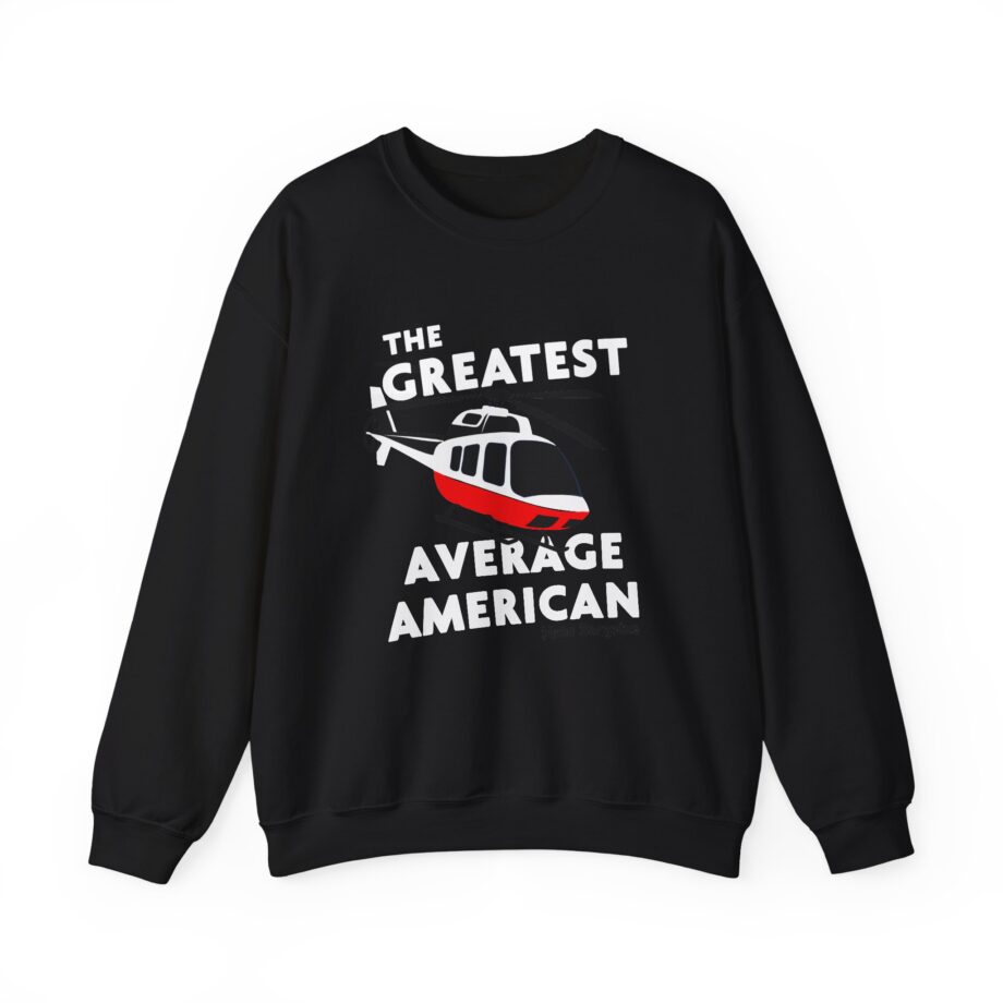 The Greatest Average American Nate Bargatze Unisex Heavy Blend™ Crewneck Sweatshirt