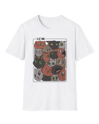 Lirik Squished Cat Jar Unisex Softstyle T-shirt