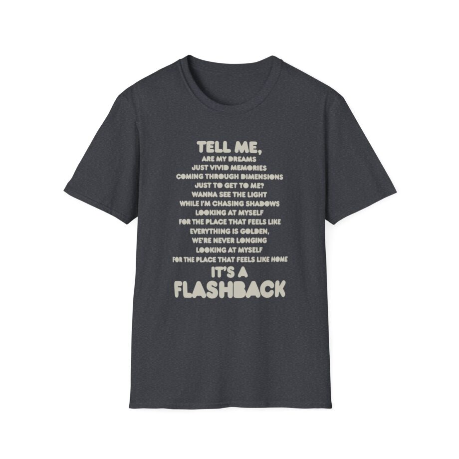 Wakaan Liquid Stranger Flashback Unisex Softstyle T-shirt
