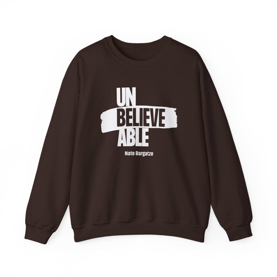 Nate Bargatze Unbelievable Unisex Heavy Blend™ Crewneck Sweatshirt