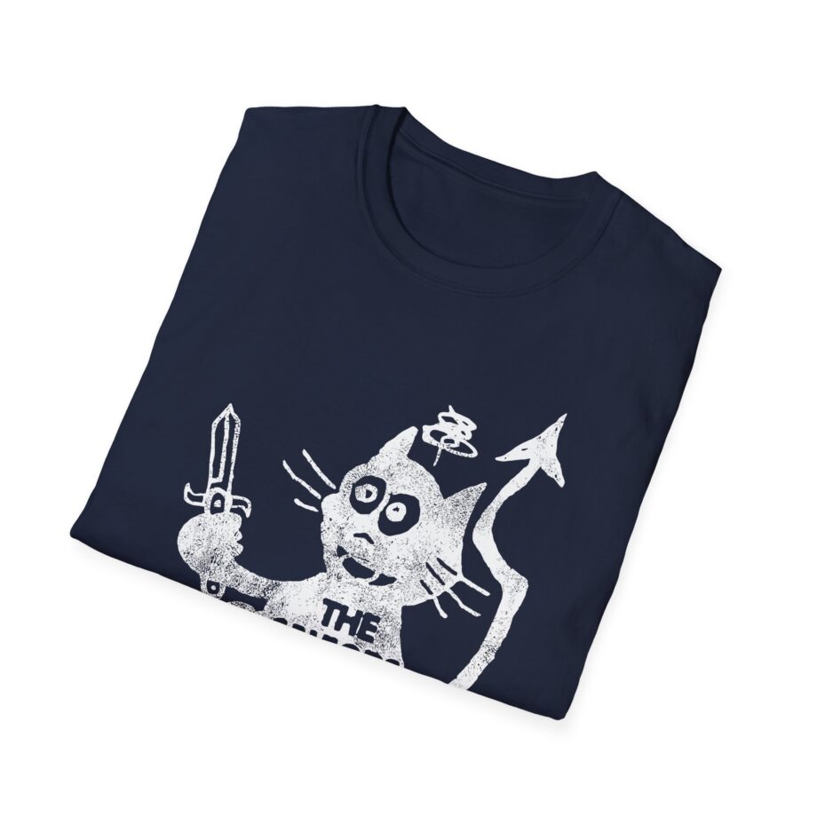 Green Day Cat and Sword Unisex Softstyle T-shirt
