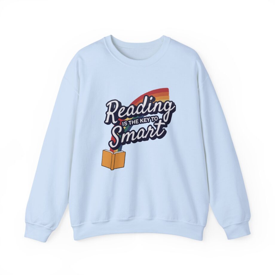 Nate Bargatze Reading is the Key to Smart Unisex Heavy Blend™ Crewneck Sweatshirt