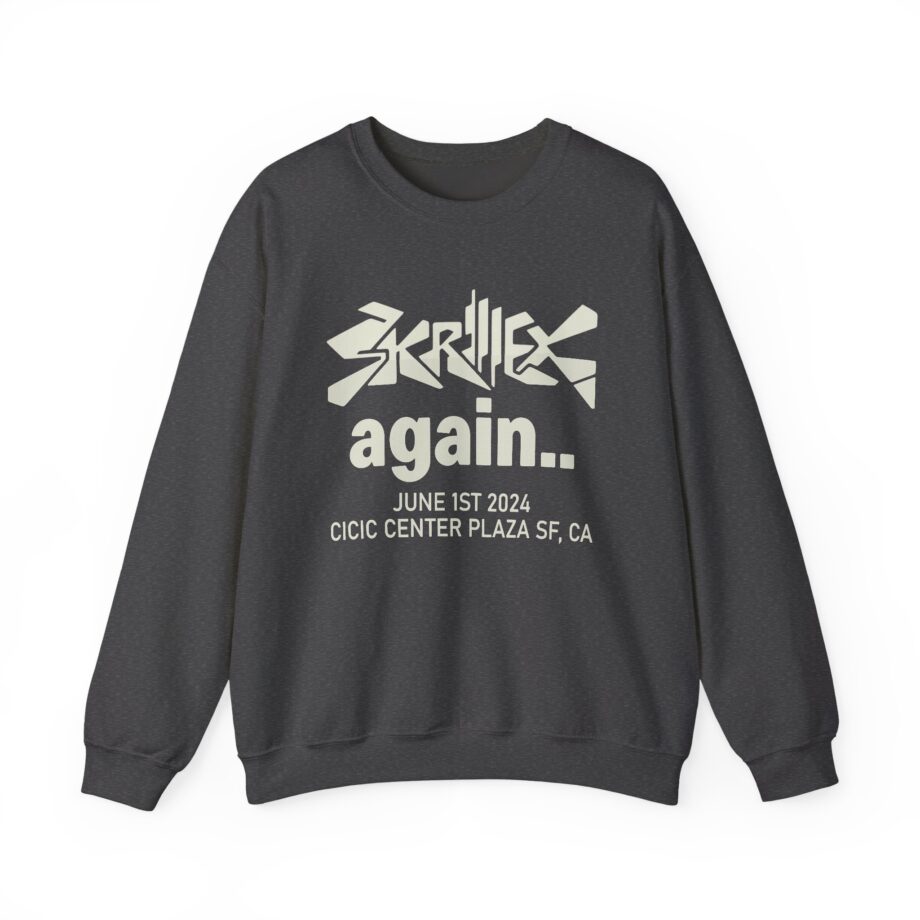 Skrillex Fred Again Civic Center Unisex Heavy Blend™ Crewneck Sweatshirt