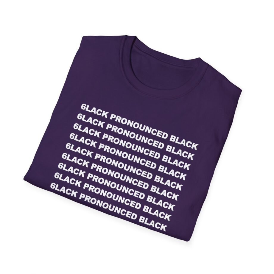 6lack Pronounced Unisex Softstyle T-Shirt