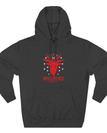 Melvins in God We Trust Three-Panel Fleece Hoodie