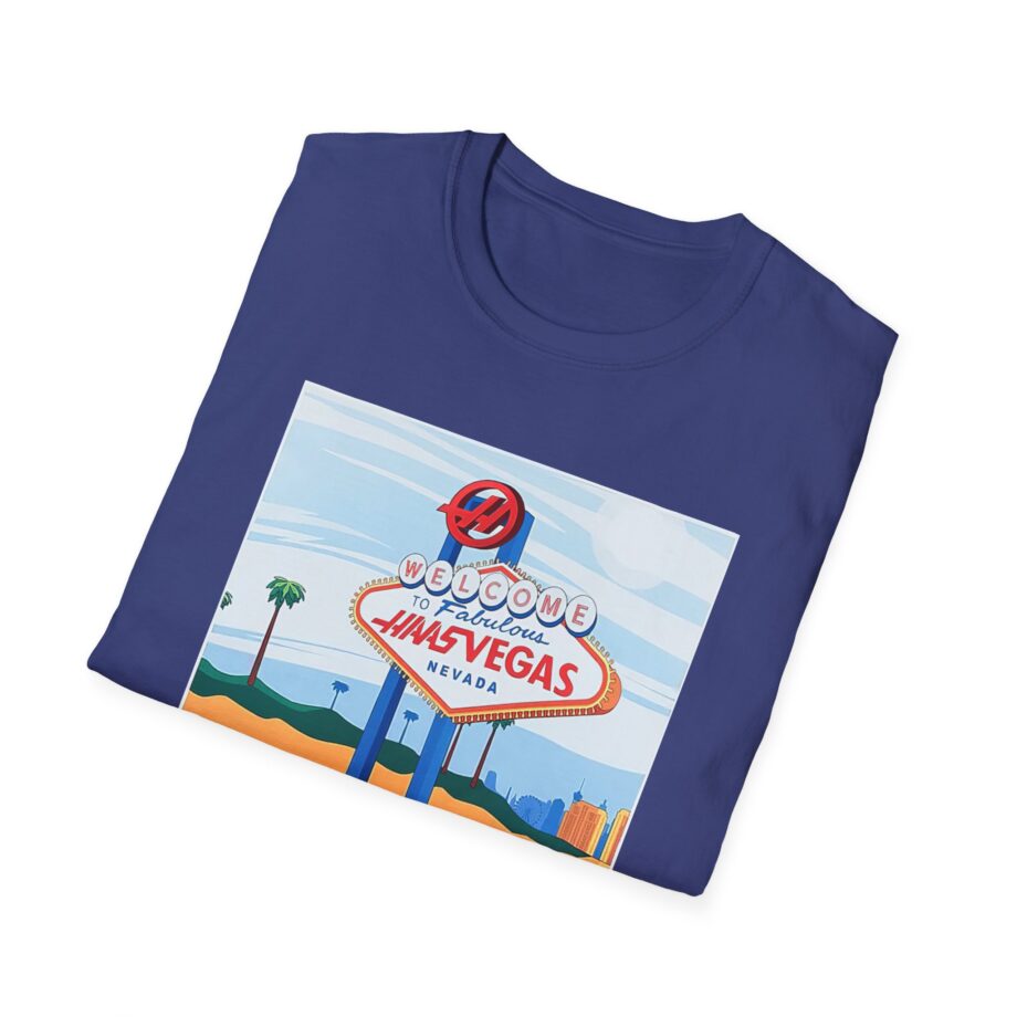 Haas F1 Las vegas Gp Unisex Softstyle T-Shirt