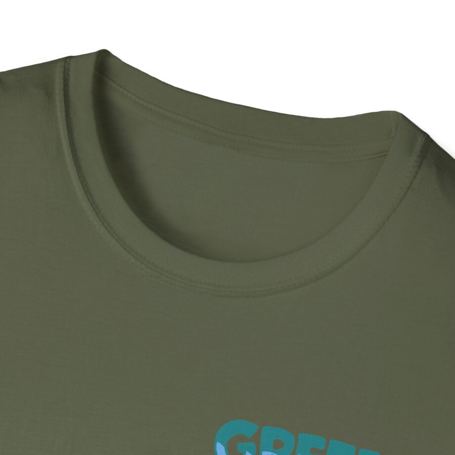 Green Day Blue Skull Unisex Softstyle T-shirt