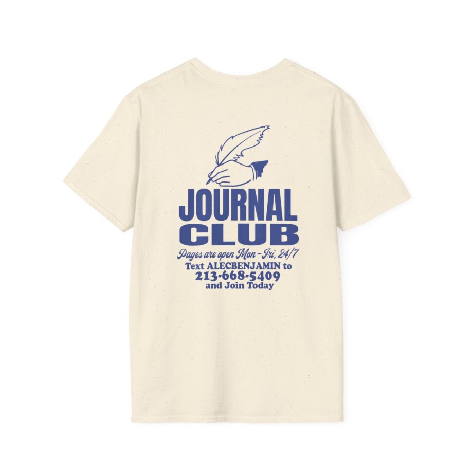 Alec Benjamin Journal Club Unisex Softstyle T-shirt