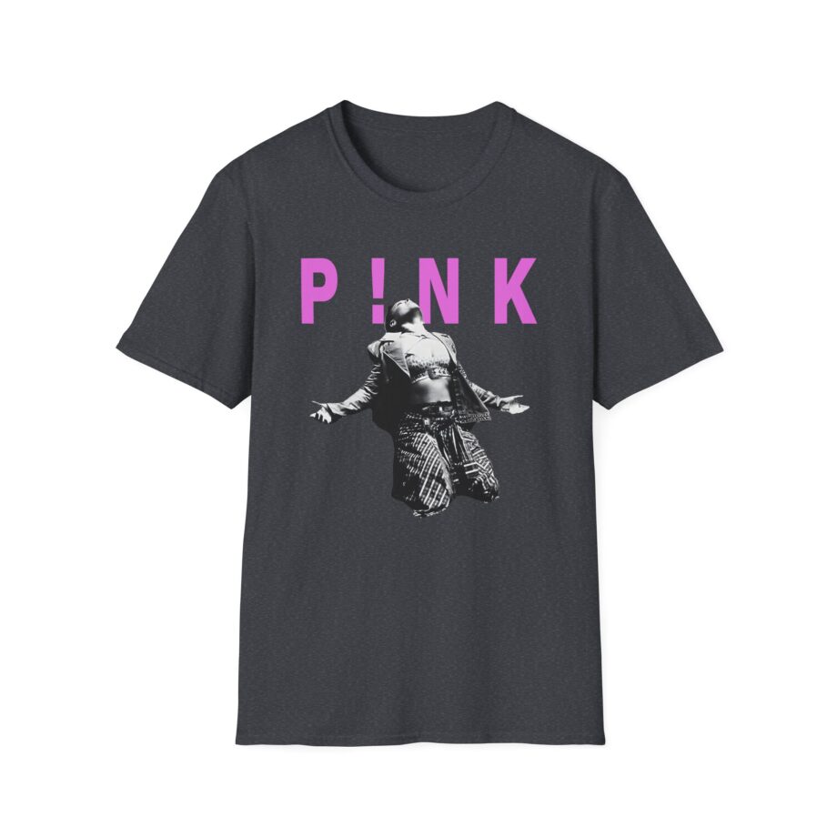 Pink Trustfall Praise Unisex Softstyle T-shirt