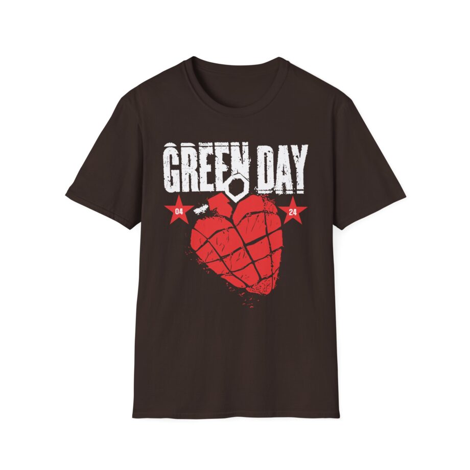 Green Day 20 Years of Idiot Unisex Softstyle T-shirt