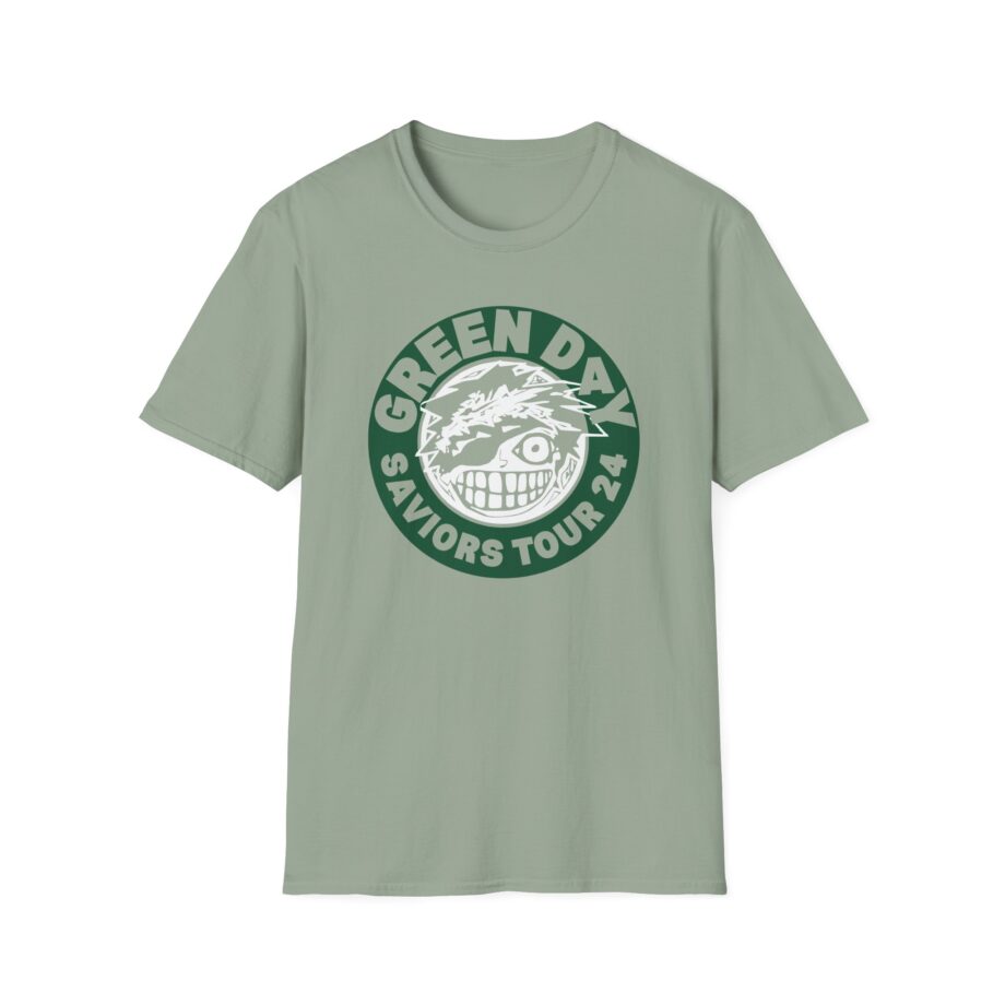 Green Day Saviors Tour 24 Satin Bomber Unisex Softstyle T-shirt
