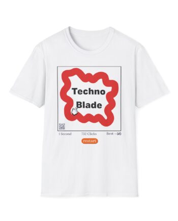 Technoblade Autoclicker Unisex Softstyle T-shirt
