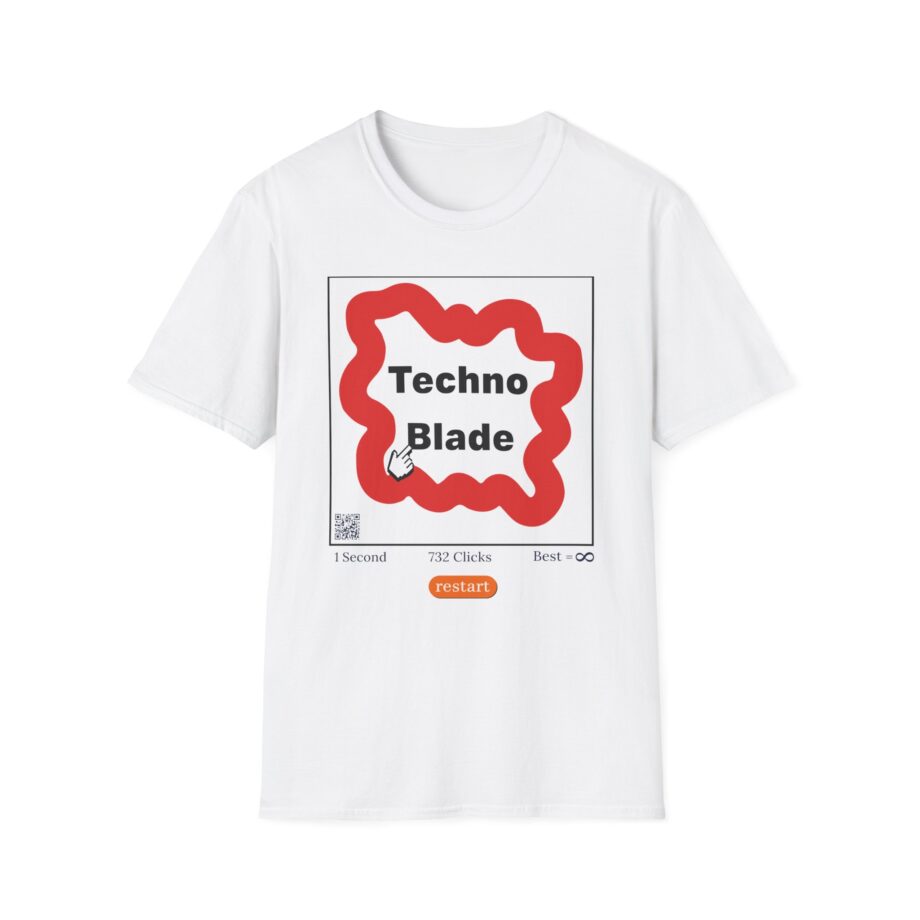 Technoblade Autoclicker Unisex Softstyle T-shirt