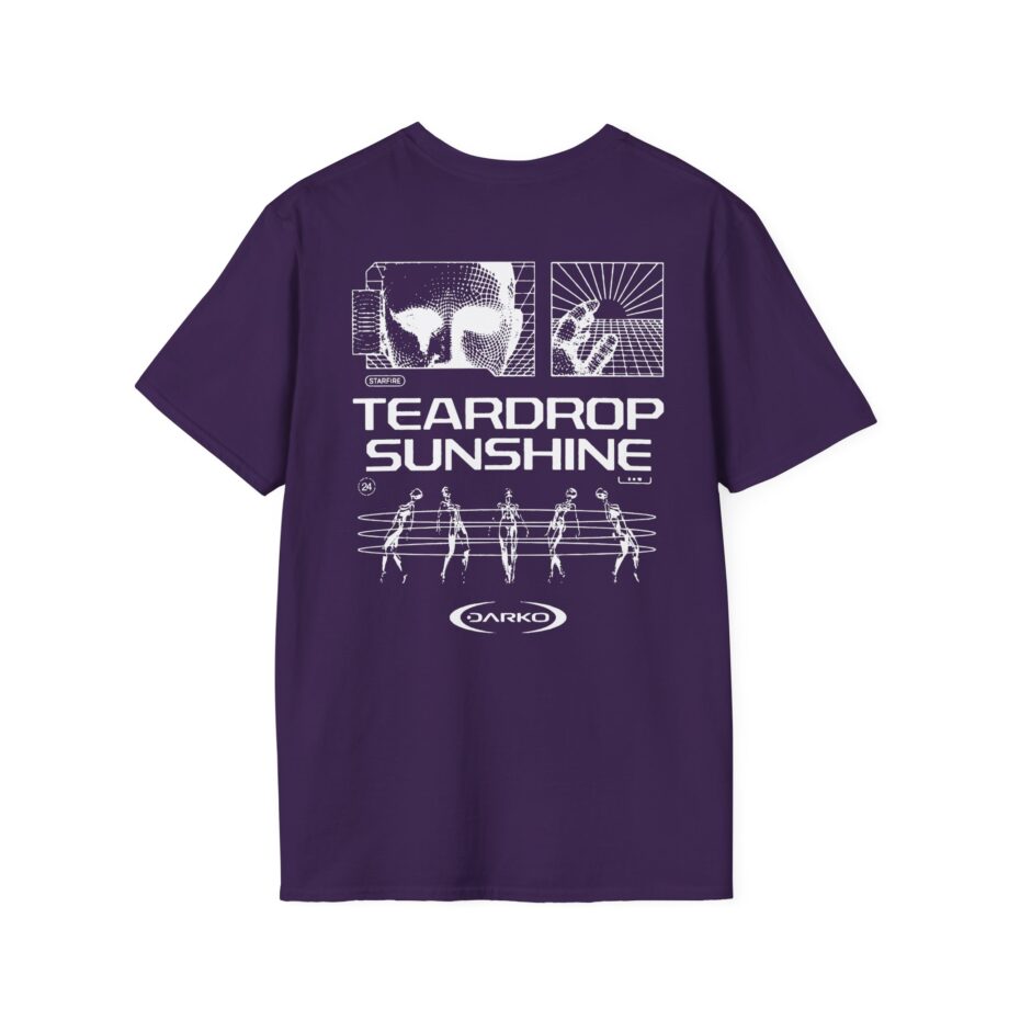 Darko Teardrop Sunshine Tie Dye Unisex Softstyle T-Shirt