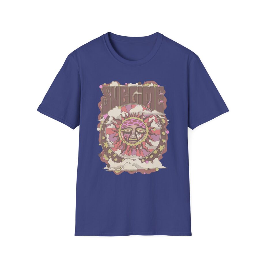 Sublime Trippy Sun Unisex Softstyle T-shirt