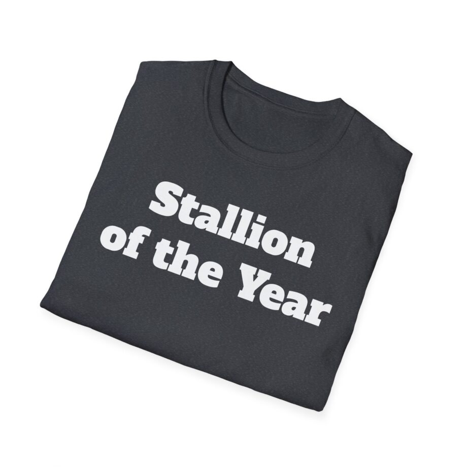 Katie Van Slyke  Stallion of the Year Unisex Softstyle T-shirt