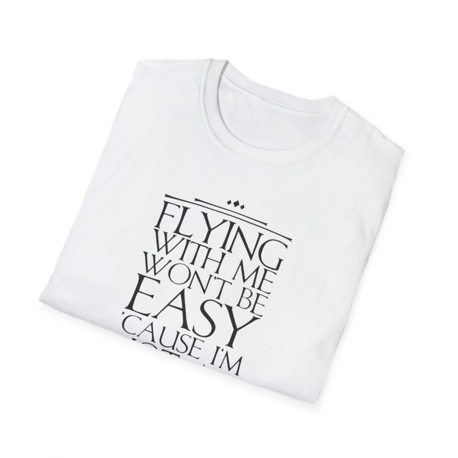 Halestorm Flying With Me Won't Be Easy 'cause I'm Not an Angel Unisex Softstyle T-Shirt