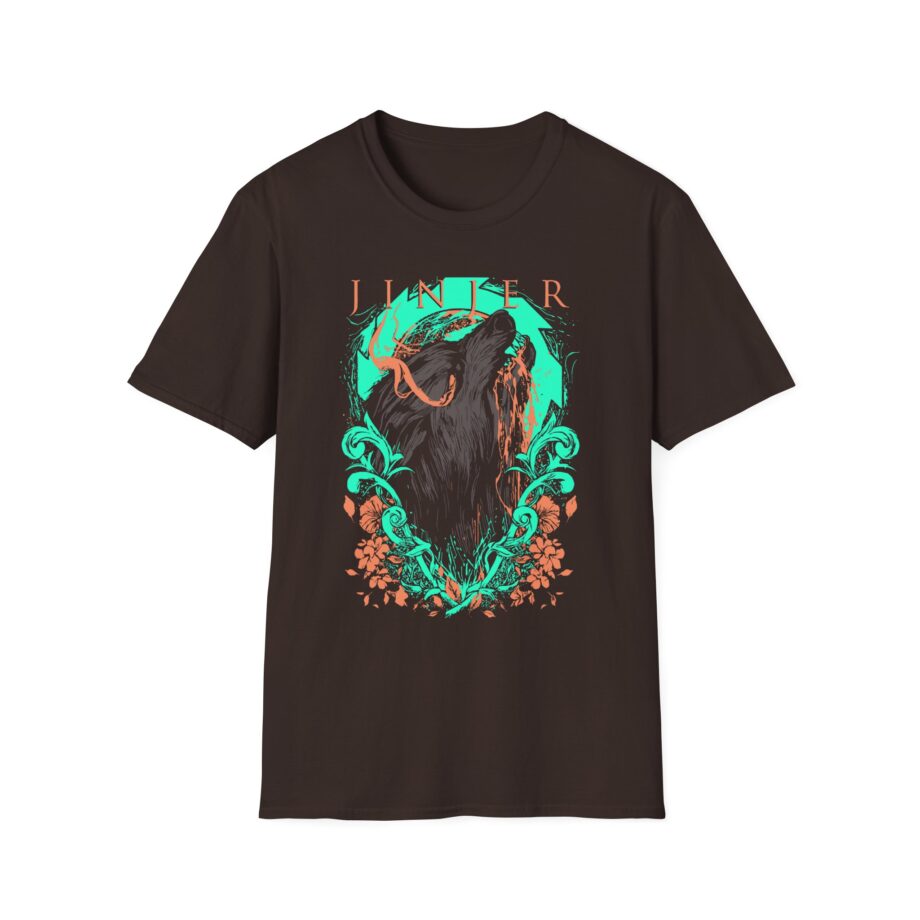 Jinjer Wolflower  Unisex Softstyle T-shirt