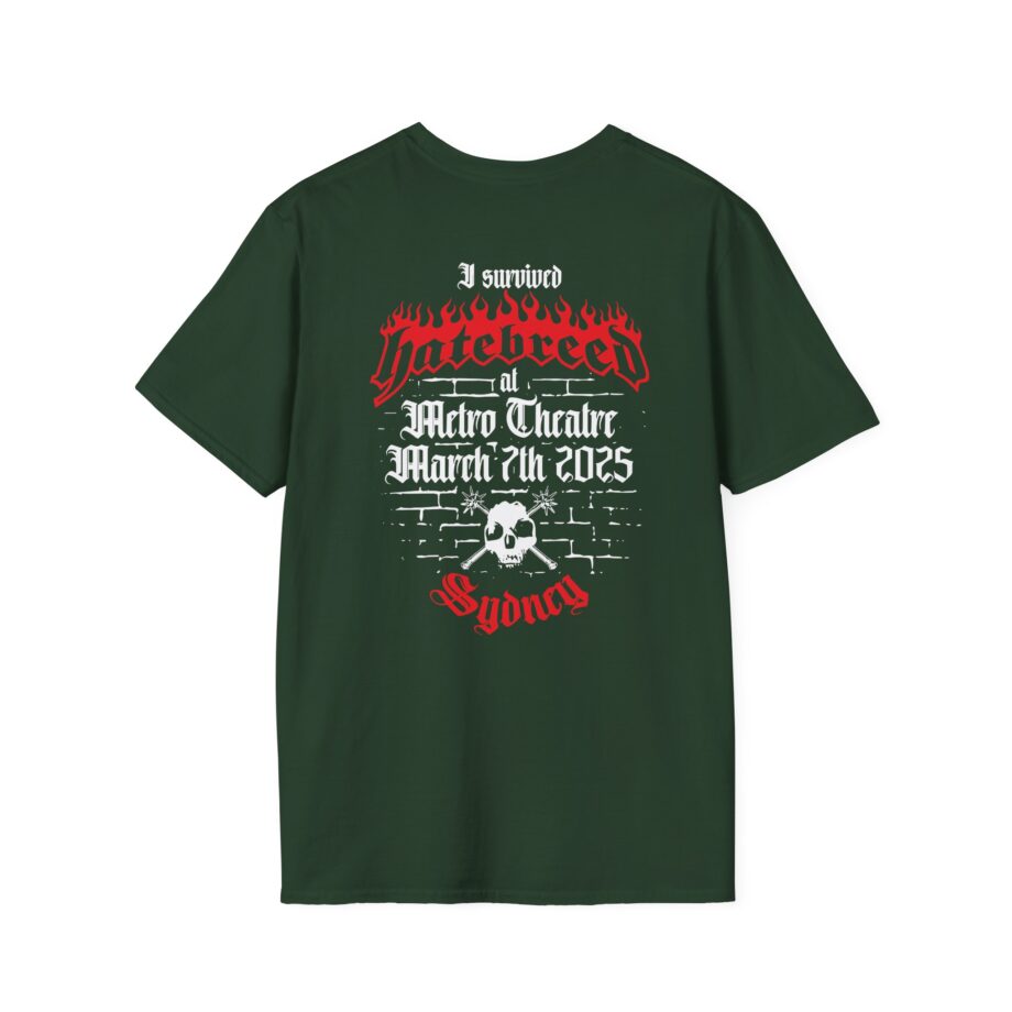 Hatebreed Diehard Since 1994 Sydney Unisex Softstyle T-Shirt