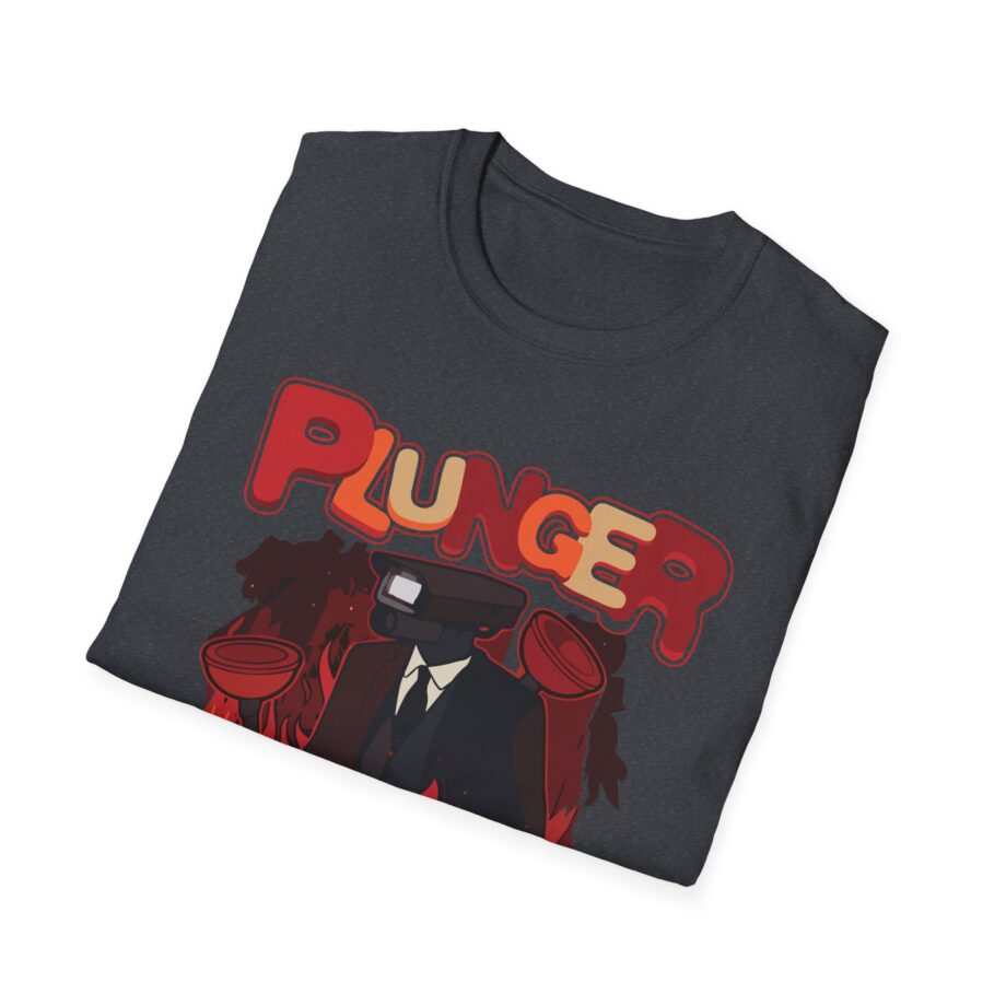 Dafuqboom Plungerman  Wildfire Unisex Softstyle T-Shirt