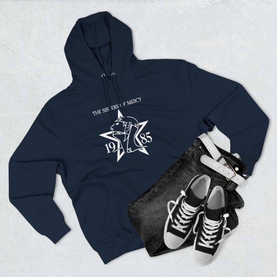 The Sisters Of Mercy 1984 Three-Panel Fleece Hoodie