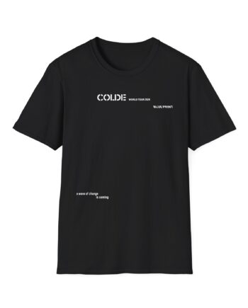 Colde 'BLUEPRINT' NA Tour Unisex Softstyle T-Shirt