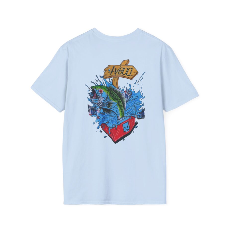 Tvboo Gone Fishin Unisex Softstyle T-Shirt