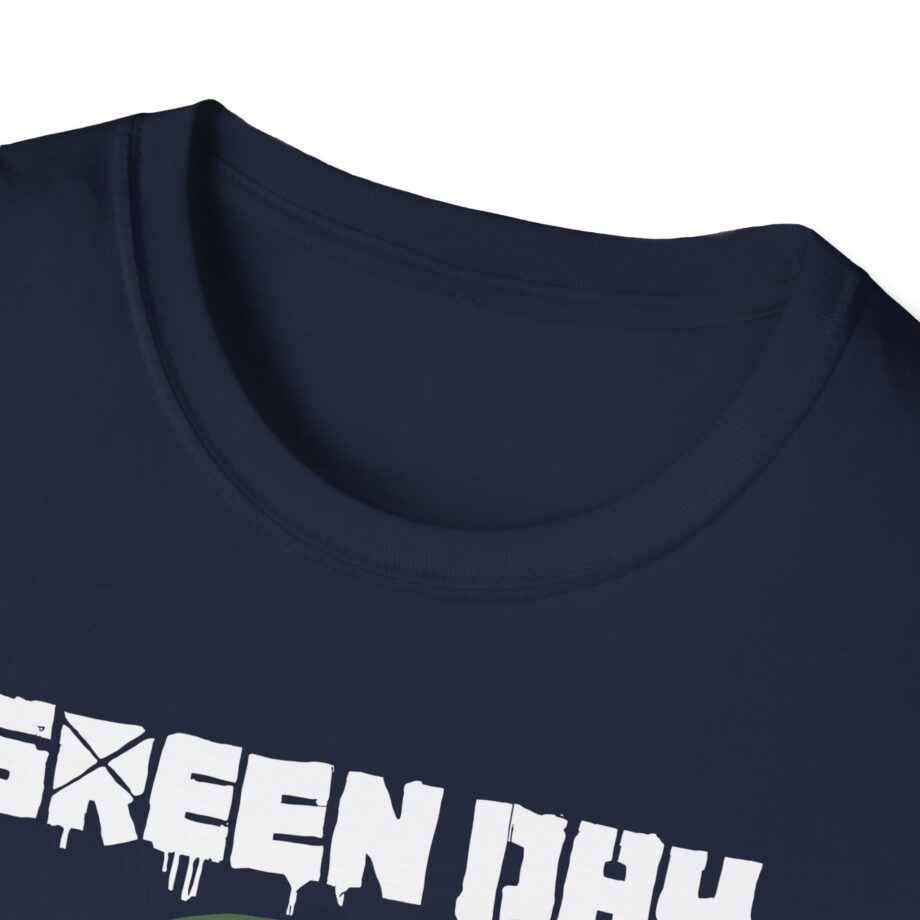 Green Day Gas Mask Unisex Softstyle T-shirt