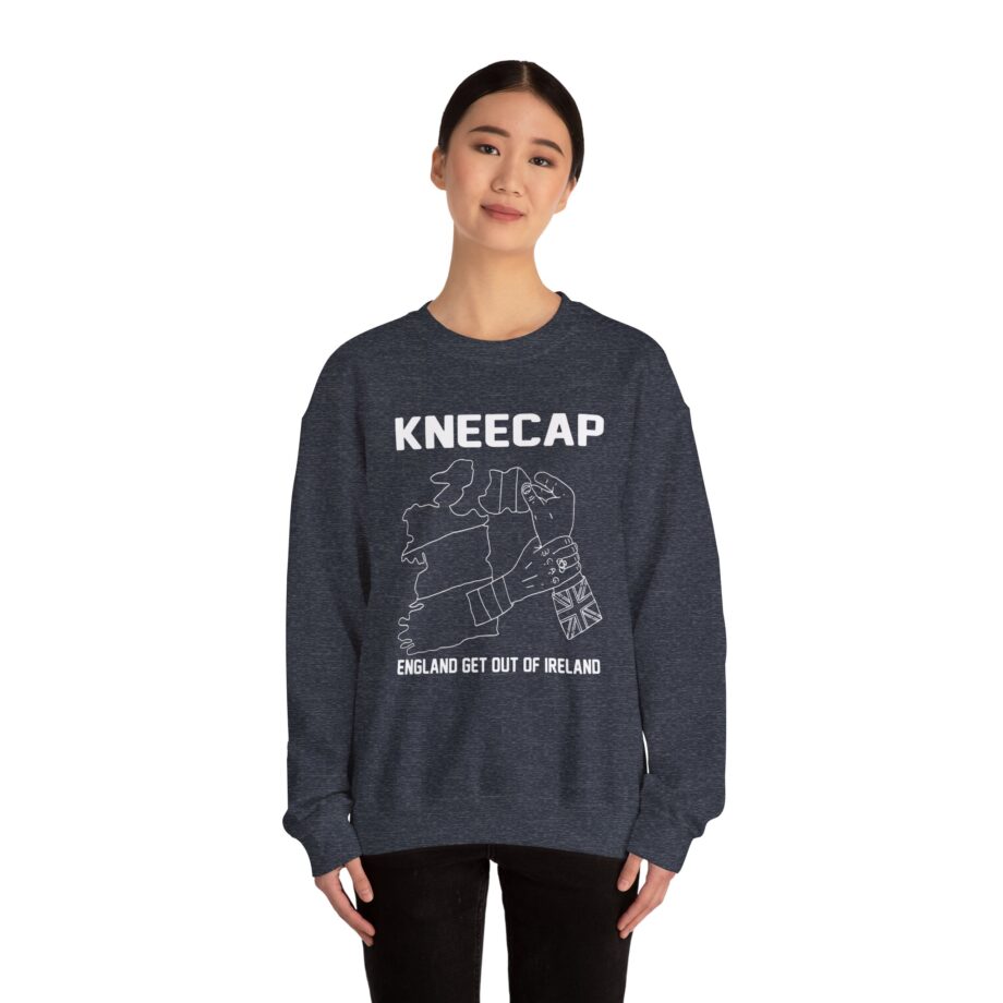 Kneecap England Get Out of Ireland Unisex Heavy Blend™ Crewneck Sweatshirt