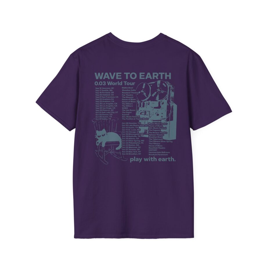 Wave to Earth 0.03 NA Tour Unisex Softstyle T-Shirt