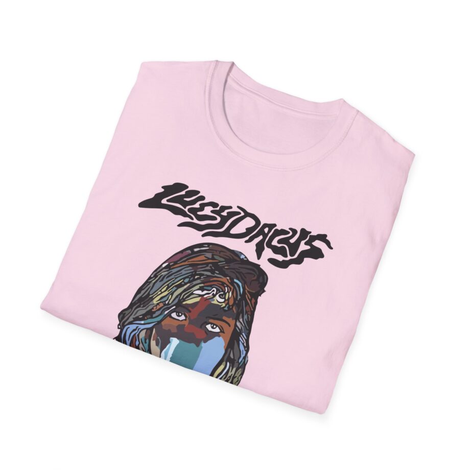 Lucy Dacus Portrait Baseball Raglan Unisex Softstyle T-Shirt