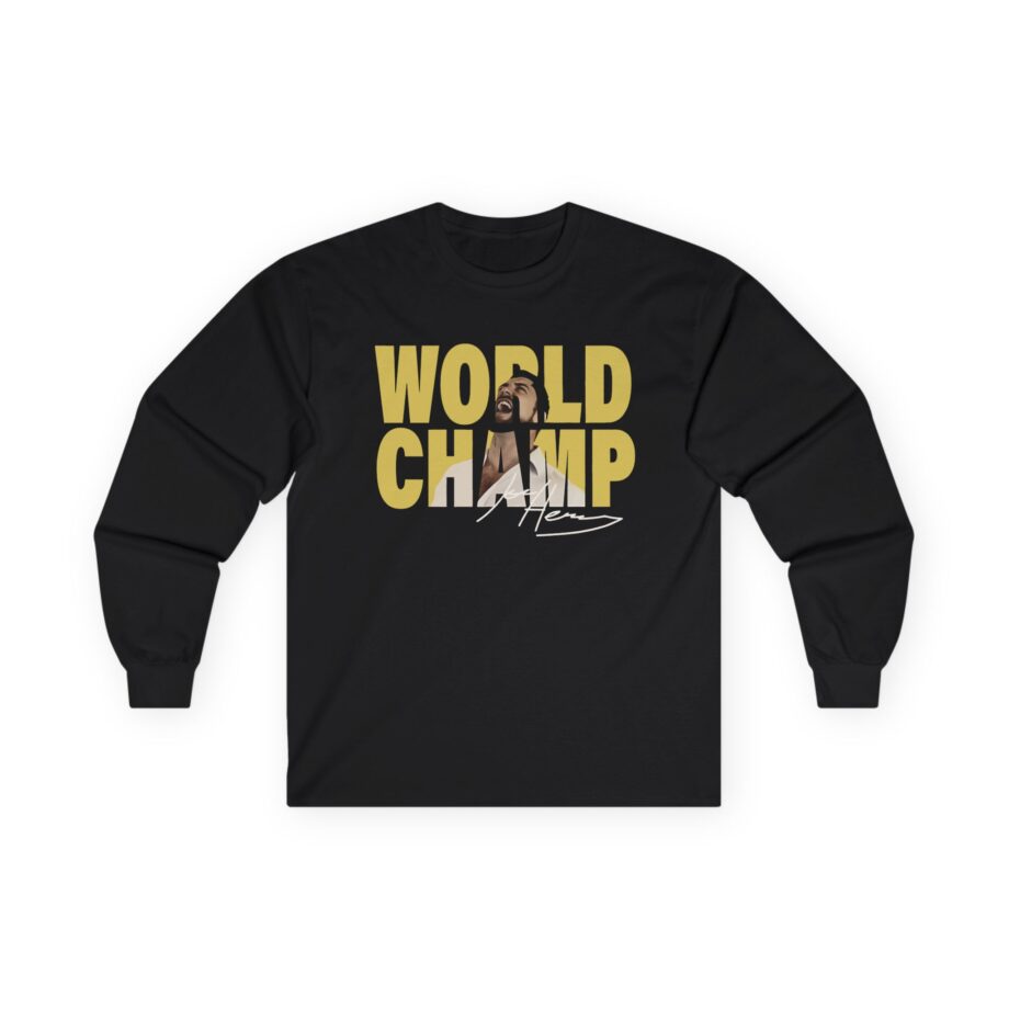 Joe Hendry World Champion Unisex Ultra Cotton Long Sleeve Tee