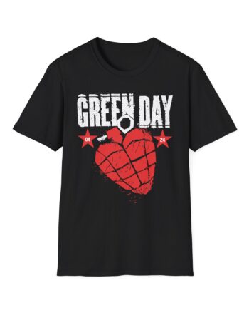 Green Day 20 Years of Idiot Unisex Softstyle T-shirt