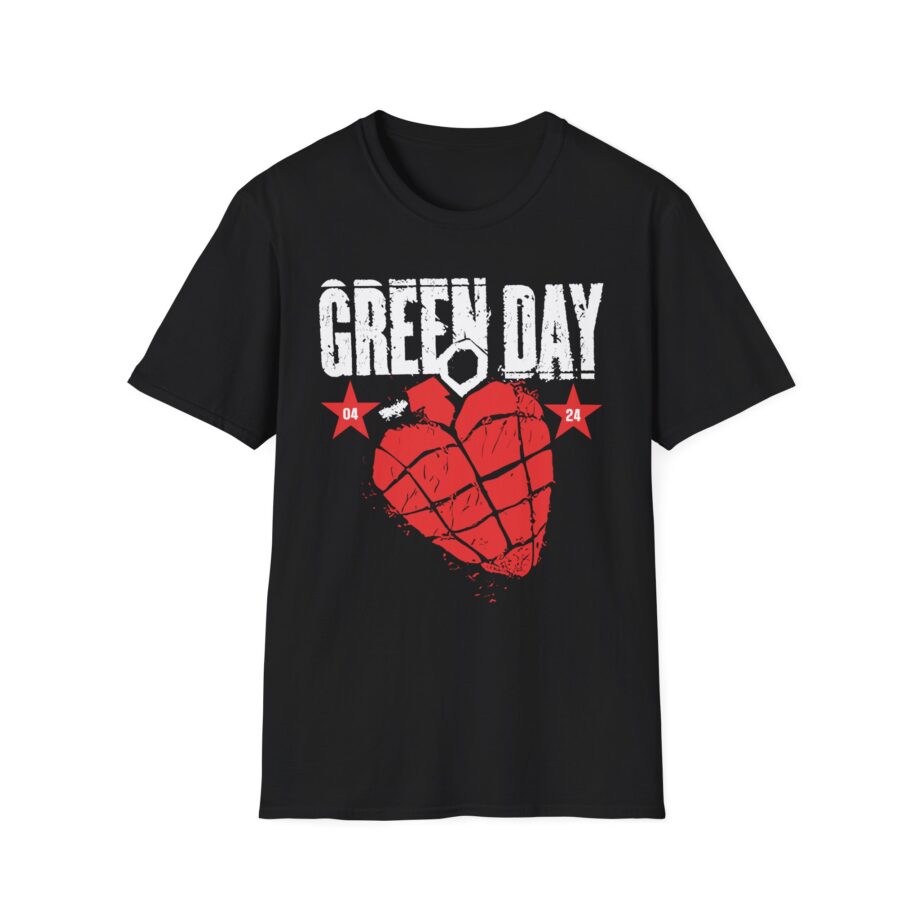 Green Day 20 Years of Idiot Unisex Softstyle T-shirt