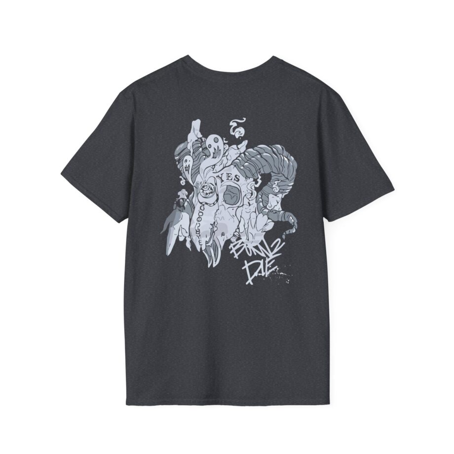 Ghastly Born 2 Die Unisex Softstyle T-Shirt