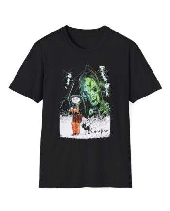Coraline Poster Unisex Softstyle T-shirt