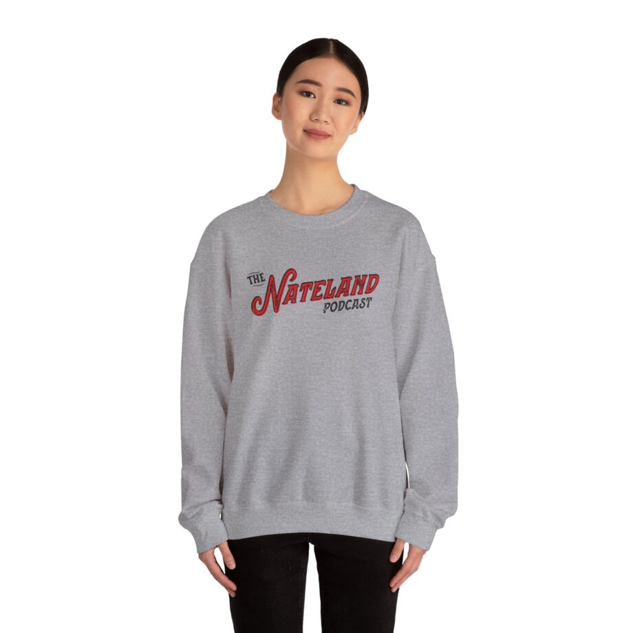 Nate Bargatze Nateland Podcast Unisex Heavy Blend™ Crewneck Sweatshirt
