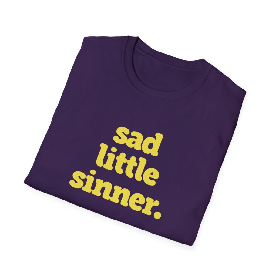 Raye Yellow Sad Little Sinner Unisex Softstyle T-Shirt