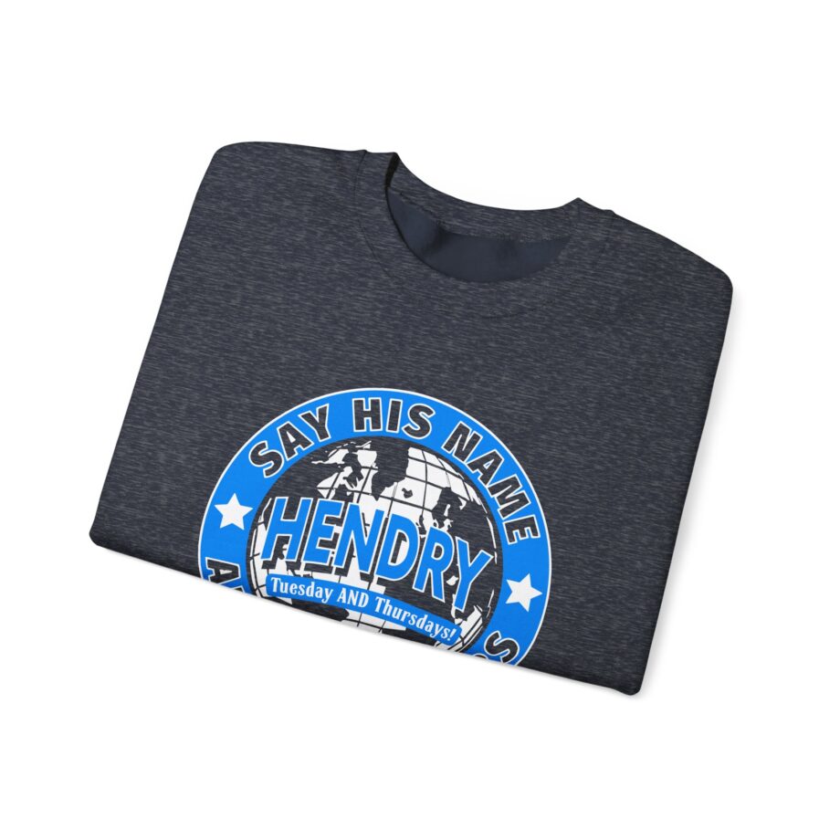 Say His Name Joe Hendry Unisex Heavy Blend™ Crewneck Sweatshirt