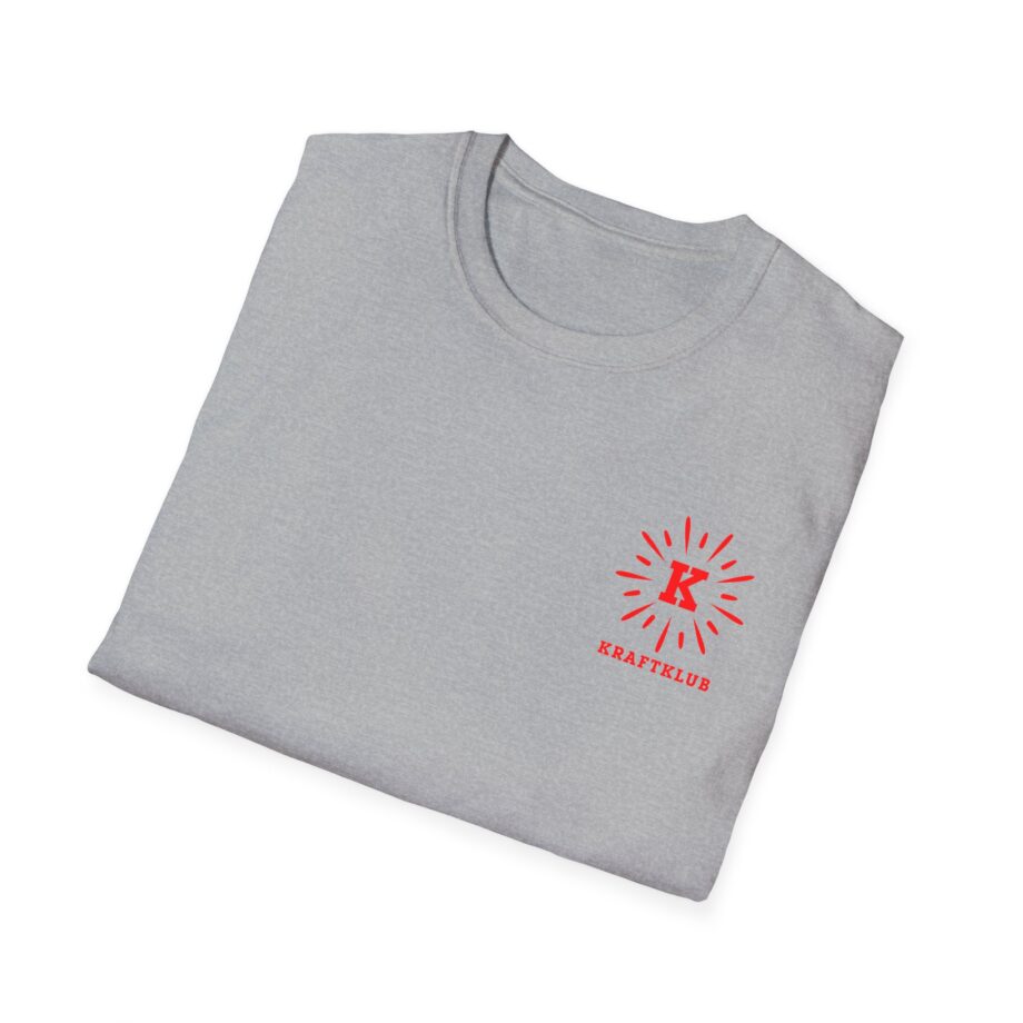 Kraftklub Glowing K Unisex Softstyle T-shirt
