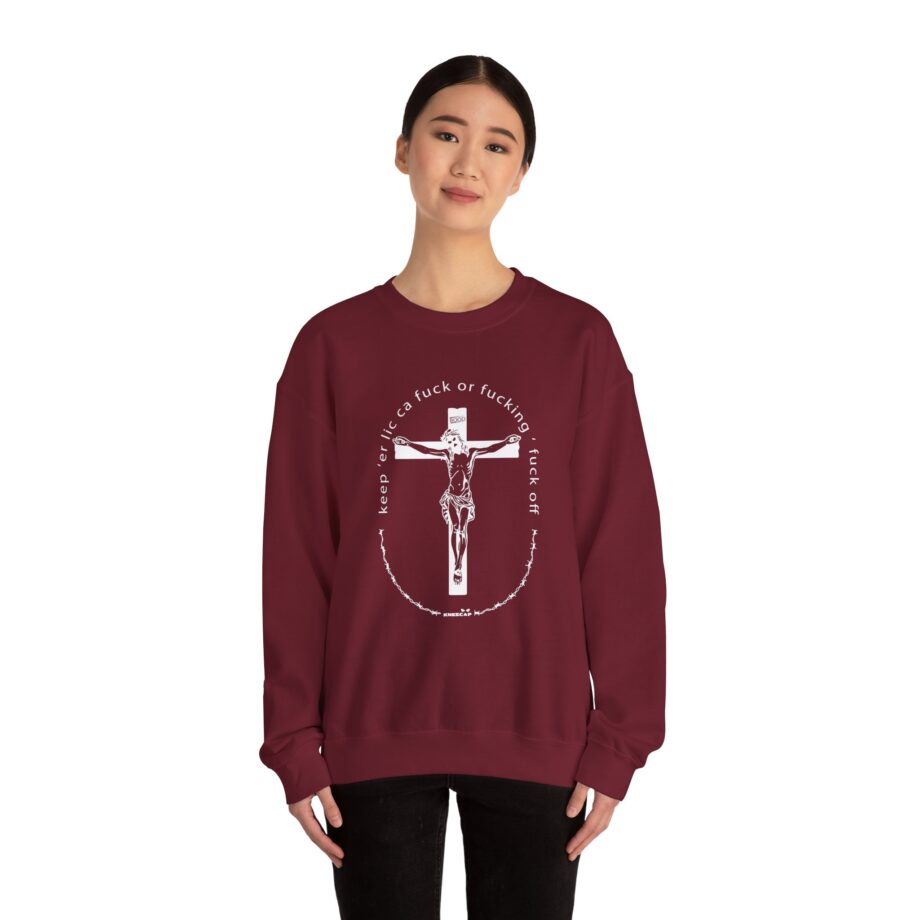 Kneecap Keep Er Lit Unisex Heavy Blend™ Crewneck Sweatshirt