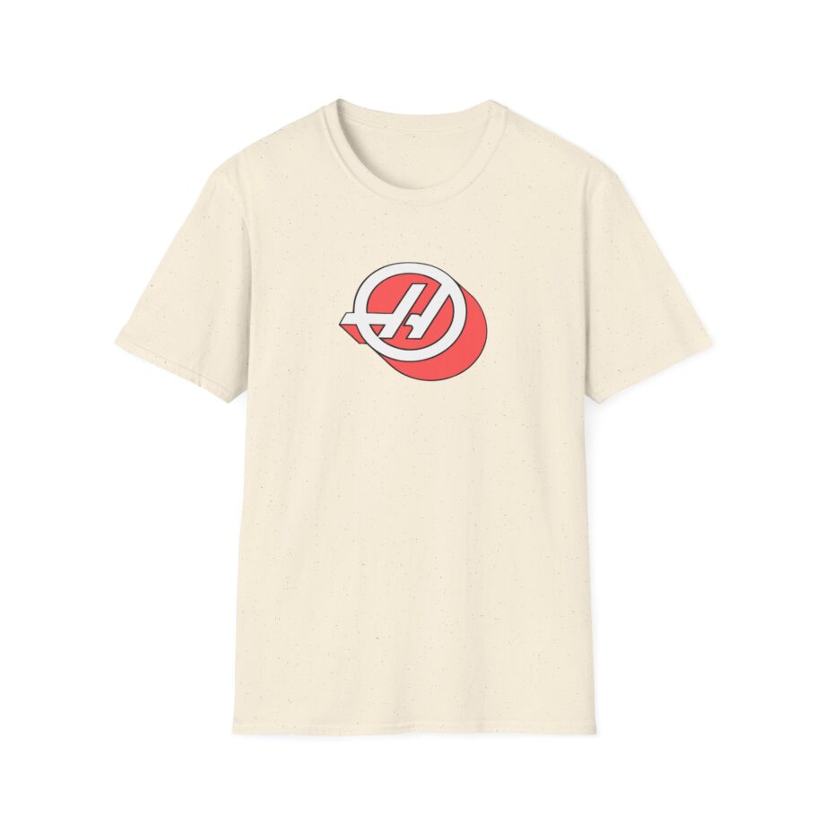 Haas F1 3d Roundel  Unisex Softstyle T-Shirt