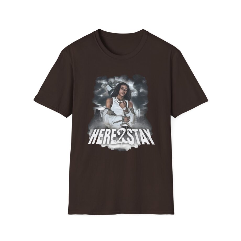 Dd Osama Here 2 Stay Unisex Softstyle T-shirt
