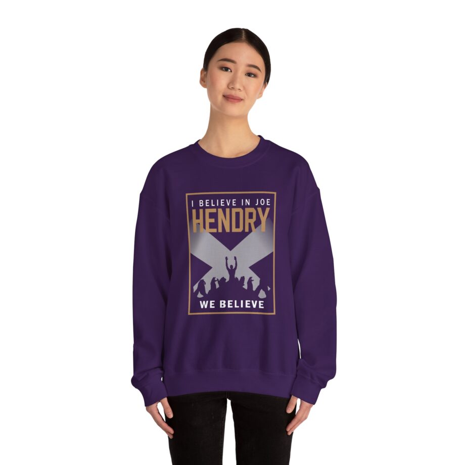 I Believe in Joe Hendry Unisex Heavy Blend™ Crewneck Sweatshirt