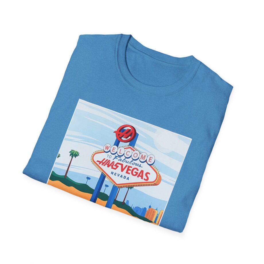 Haas F1 Las vegas Gp Unisex Softstyle T-Shirt