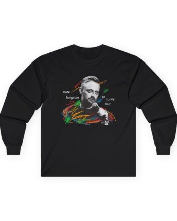 Nate Bargatze 2024 Be Funny Tour Unisex Ultra Cotton Long Sleeve Tee
